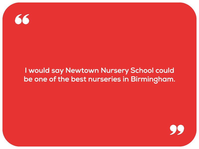 Newtown Nursery School Testimonial